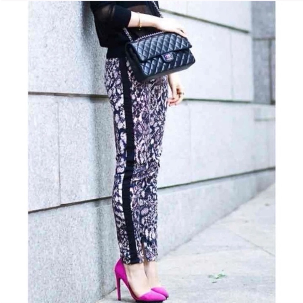 Zara  Snakeskin Skinny Pants- BNWT